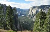 O magnífico vale do Yosemite National Park, na Califórnia, nos Estados Unidos